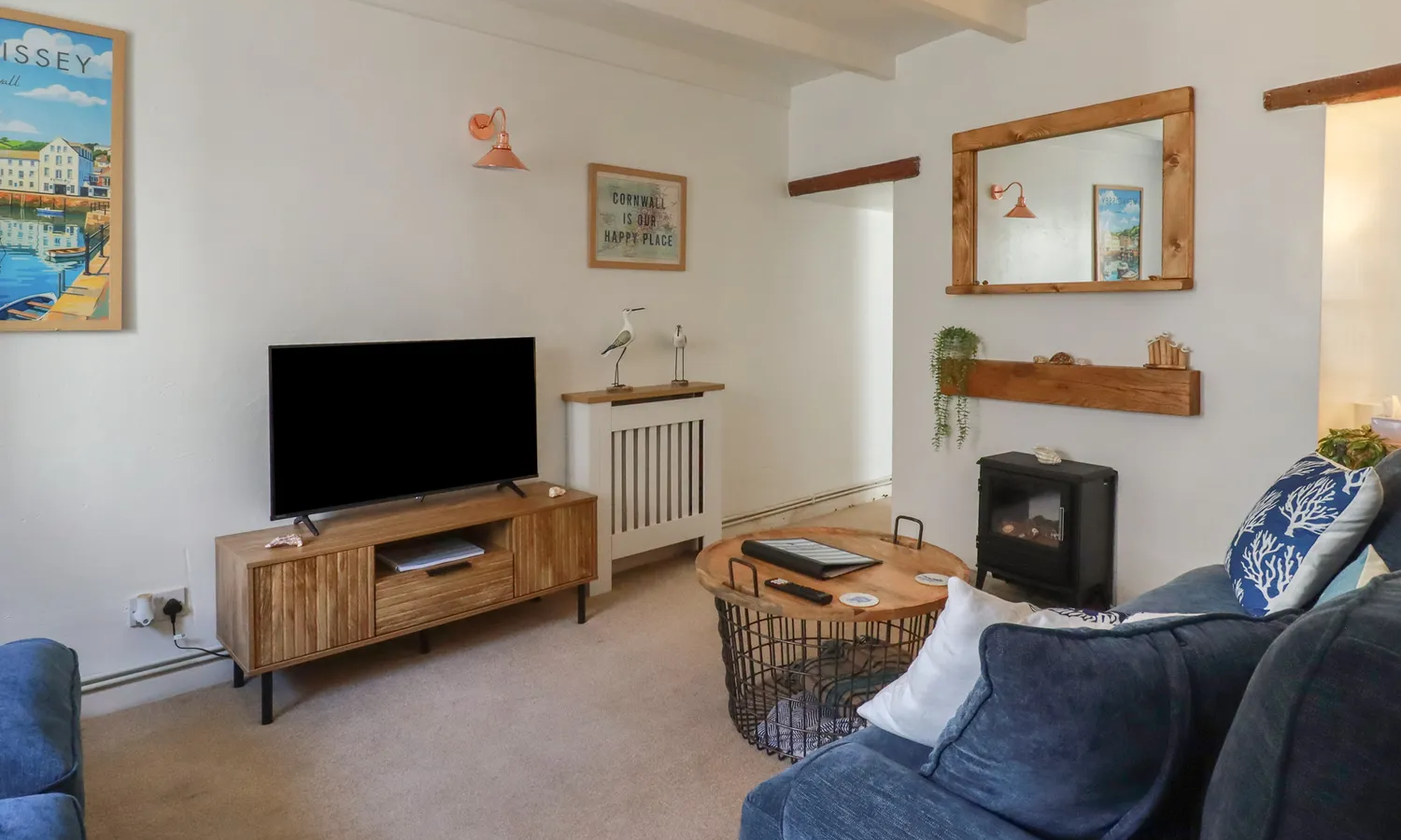 The living room