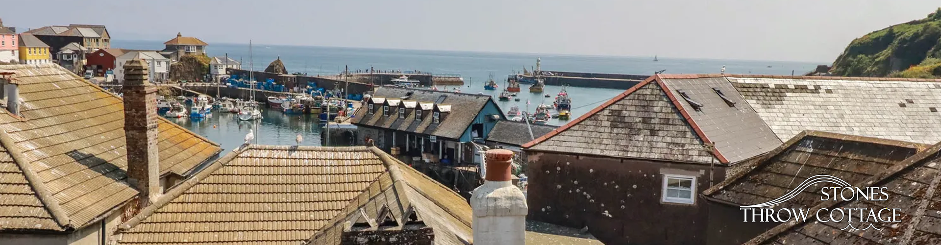 The view from Stones Throw Cottage's vindows