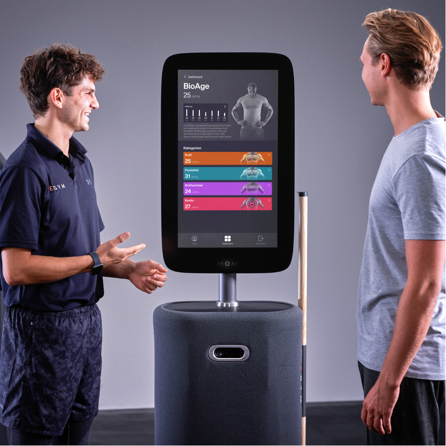 Körperanalyse mit EGYM Fitness Hub