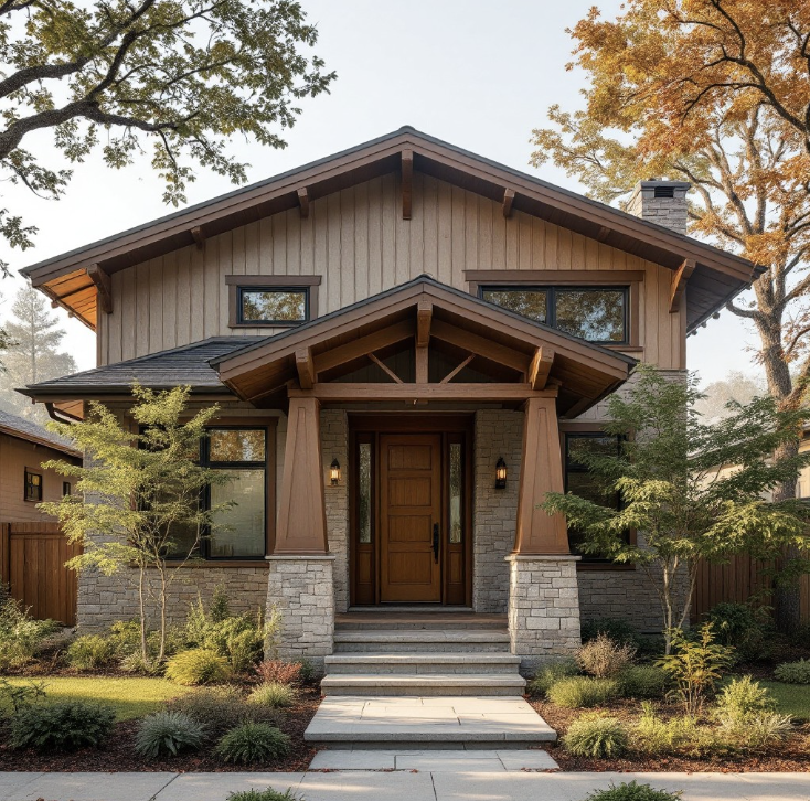 Portage Creek Carpentry Craftsman Homes, Custom Cabinets, Railings, Bathrooms, Remodeling