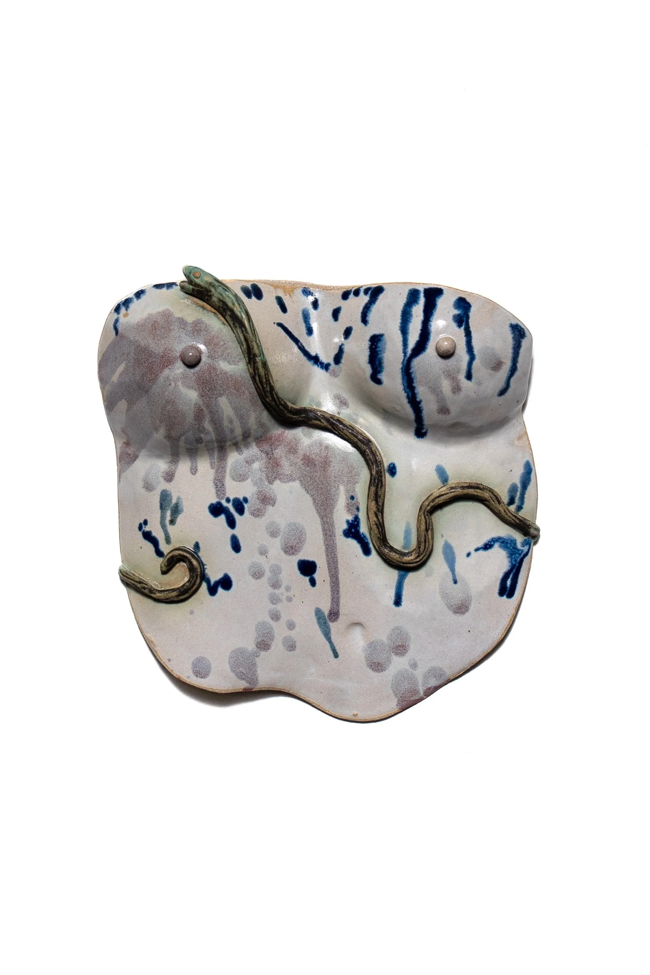 Untamed grace | Stoneware, glaze | 28 x 26 x 8 cm