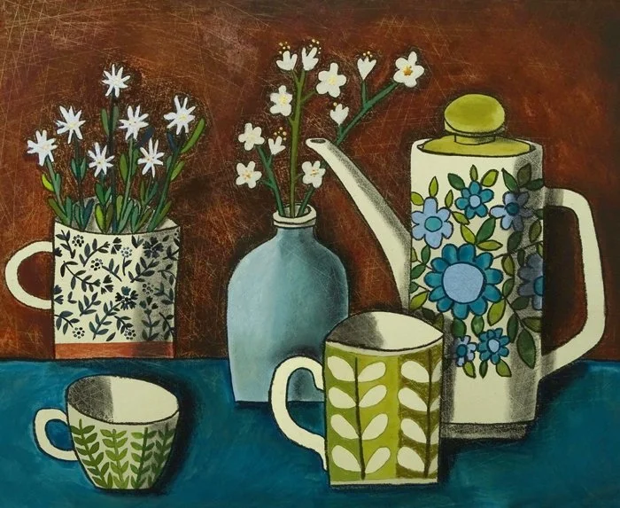 AFTER GOING TO LLANBERIS I · 2022 · Mixed media · 49x40cm · £895 · SOLD