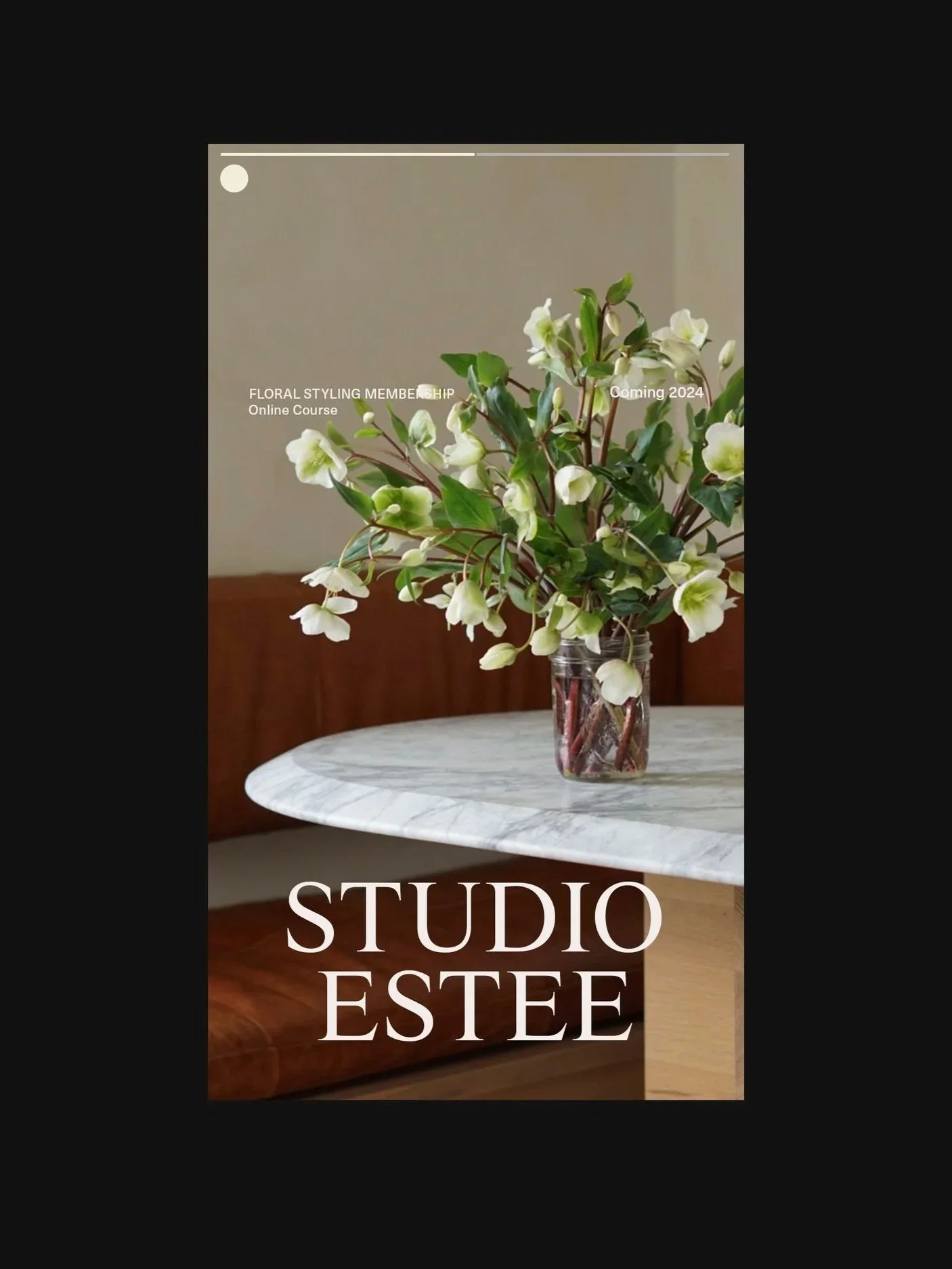 Visual identity design for Studio Estee.