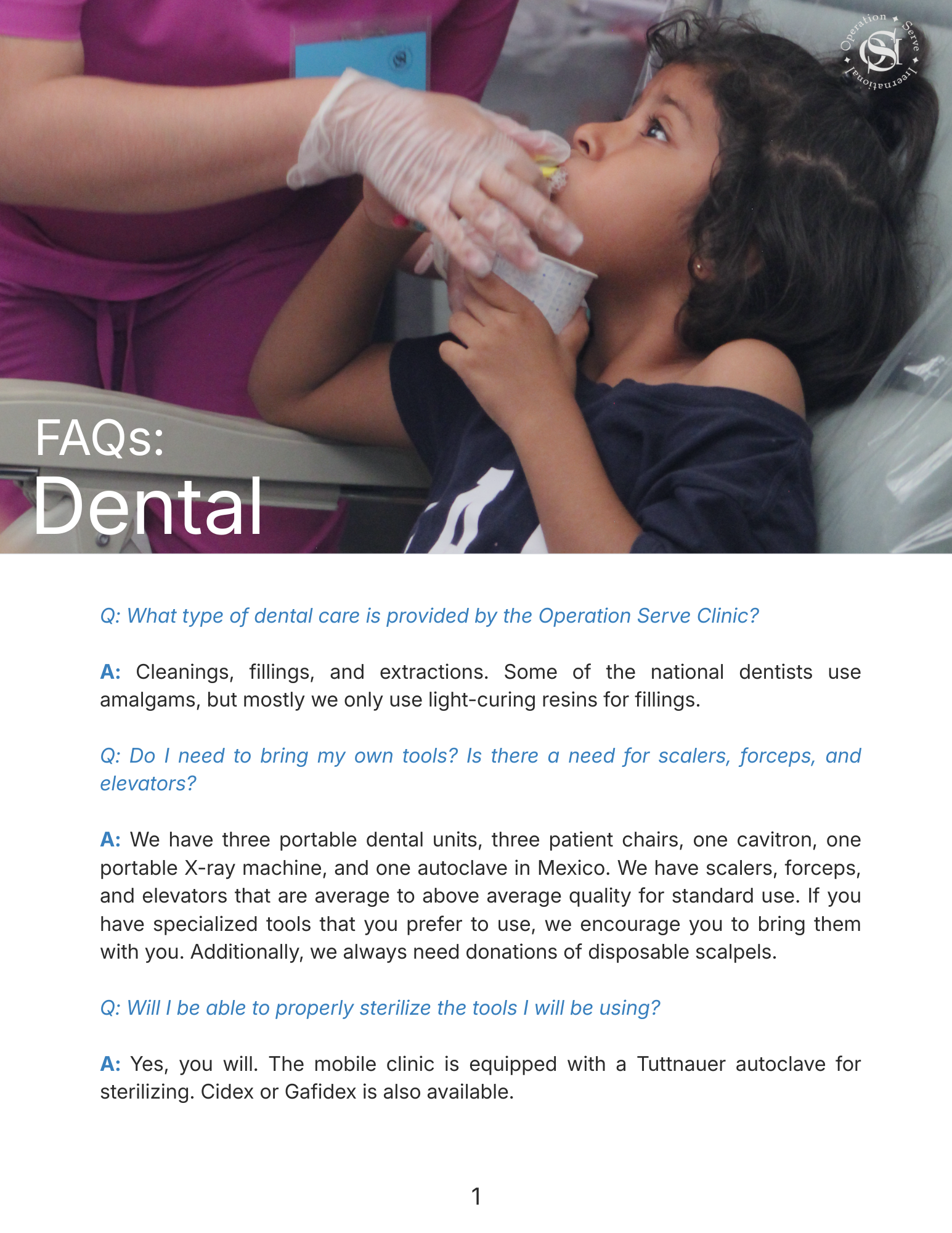 Dental FAQs