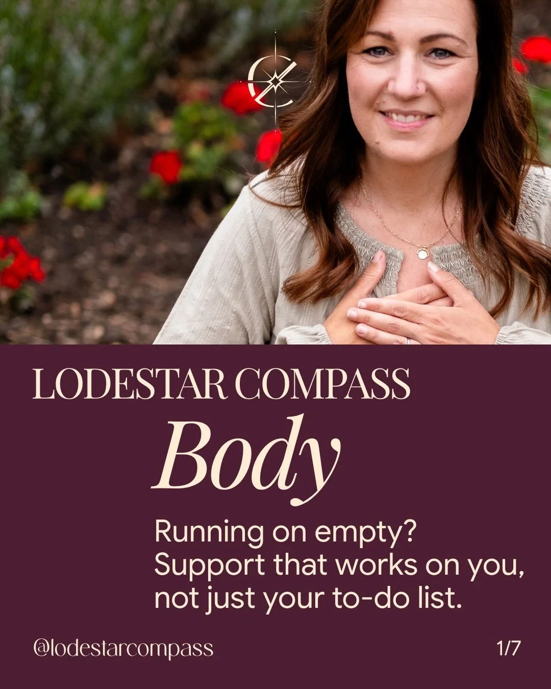 Sometimes the business isn&rsquo;t the thing that needs attention first.

You are.

The same Lodestar Compass Method&trade; runs through my Body sessions. Symptoms are treated as signposts, not inconveniences, and every session starts with you exactl