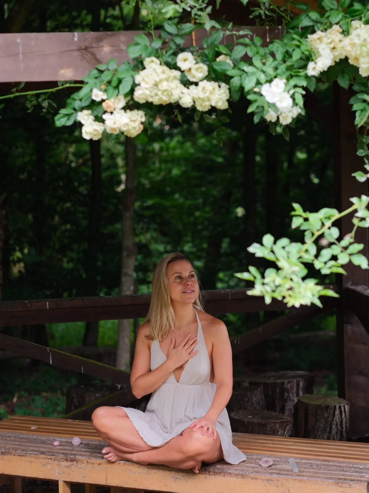 How freeing it is to stand in your own presence and share your joy with others.

Last week, @anothermusephotography and I spent the morning together creating some magic to capture the space, feeling and fullness of life. It&rsquo;s been 6 years since