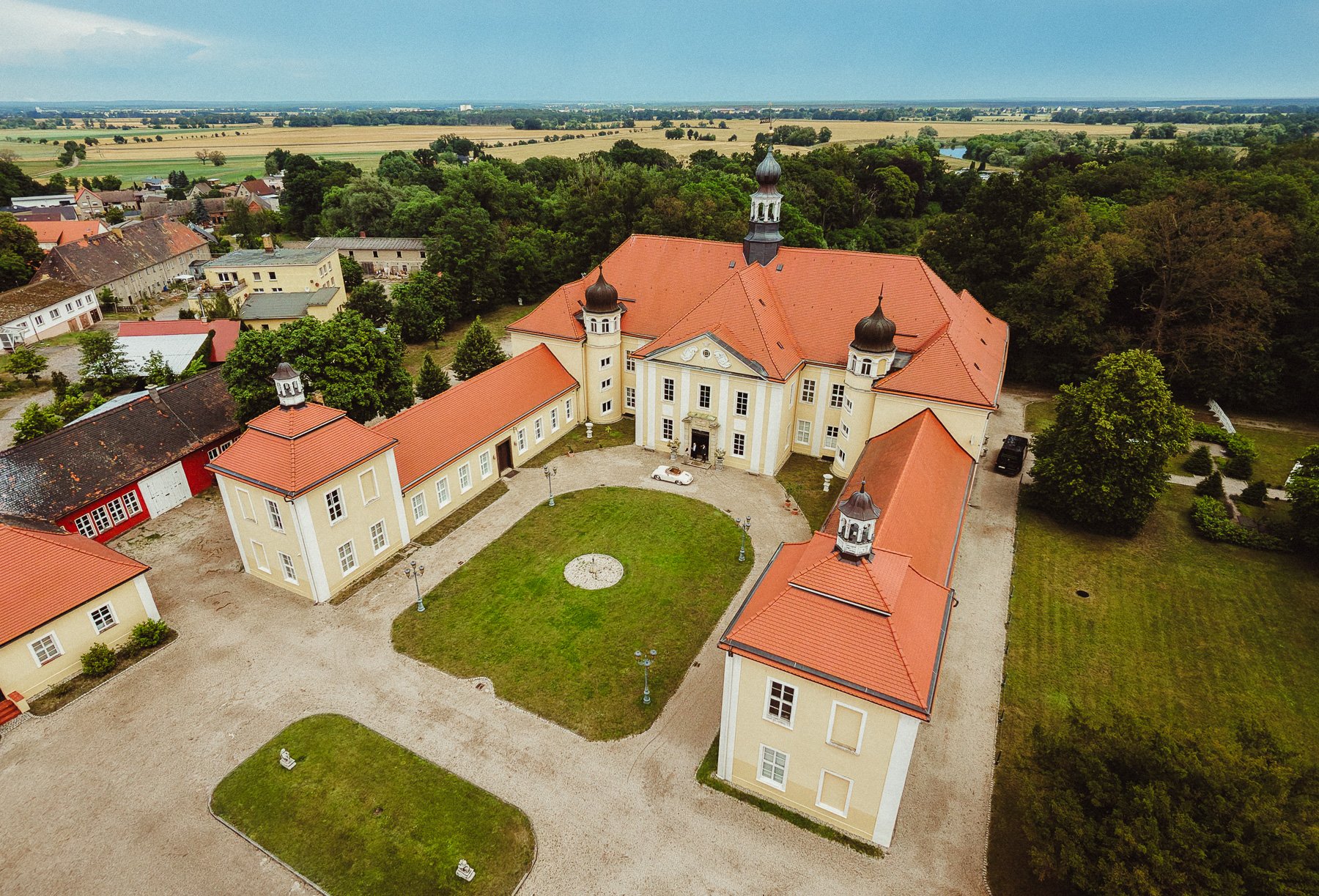 Eine Märchenhochzeit im Schloss Hohenprießnitz