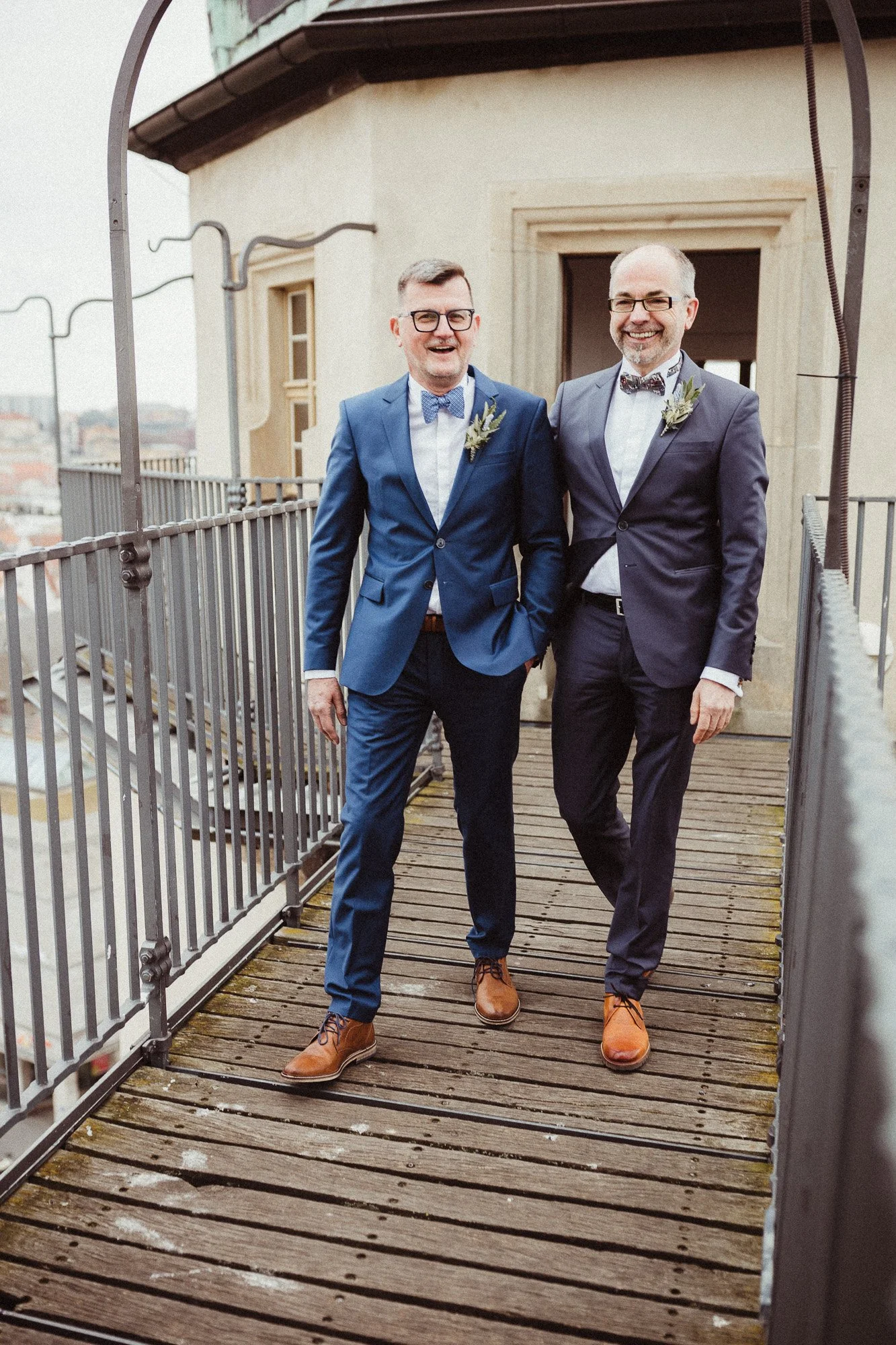 Queer heiraten auf den Hausmannstürmen in Halle Saale
