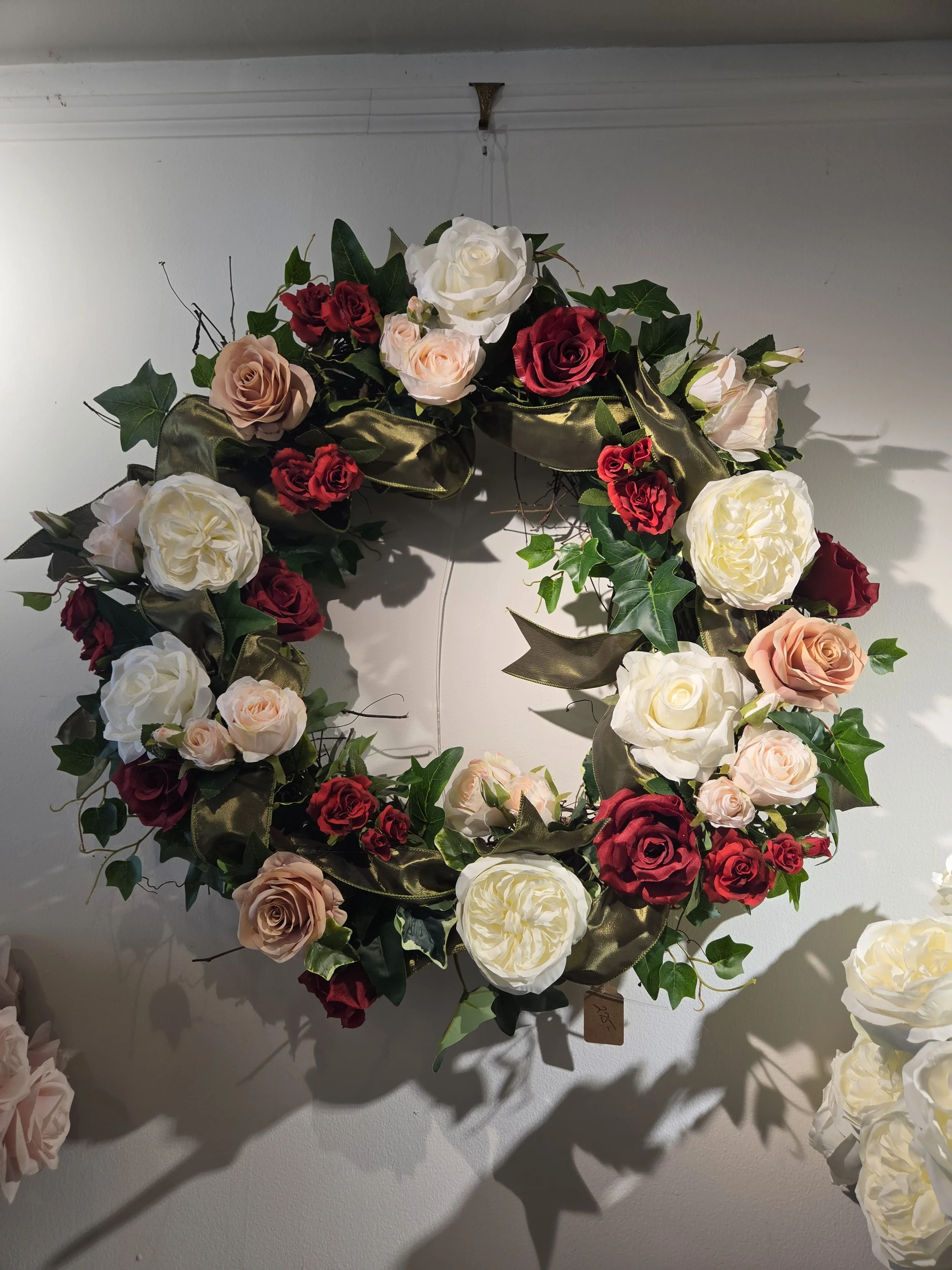 Rose and Ivy Wreath