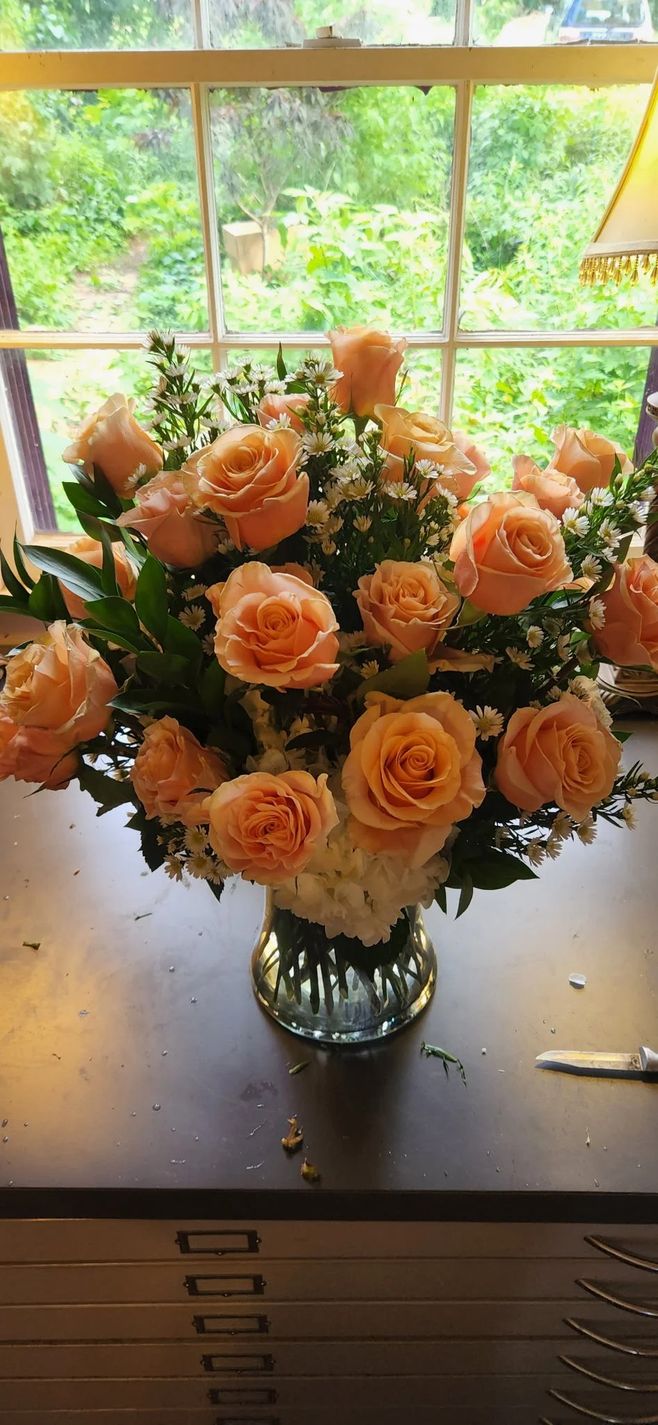 Deluxe Rose and Hydrangea bouquet
