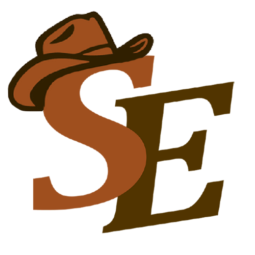 Cartoon image of a dollar sign wearing a cowboy hat.
