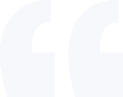 Blue quotation marks on a black background