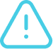Warning triangle with an exclamation mark in the center