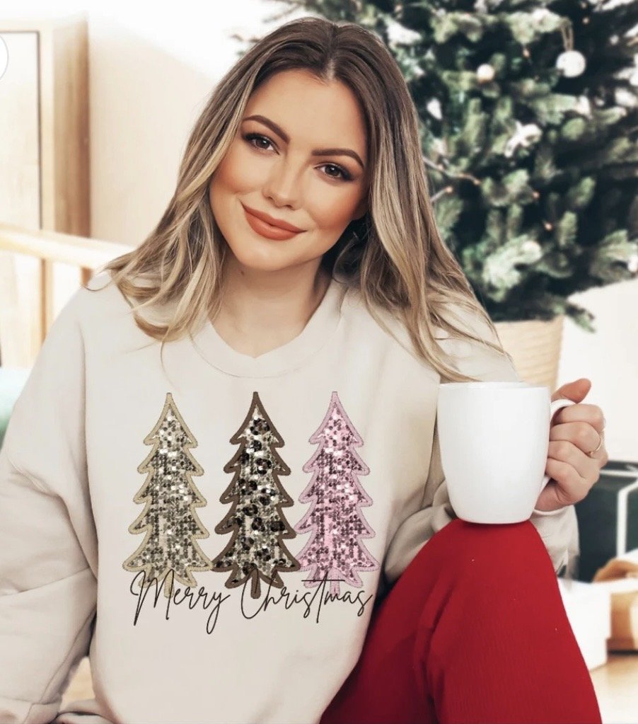 Boujee Sequin Christmas Trees