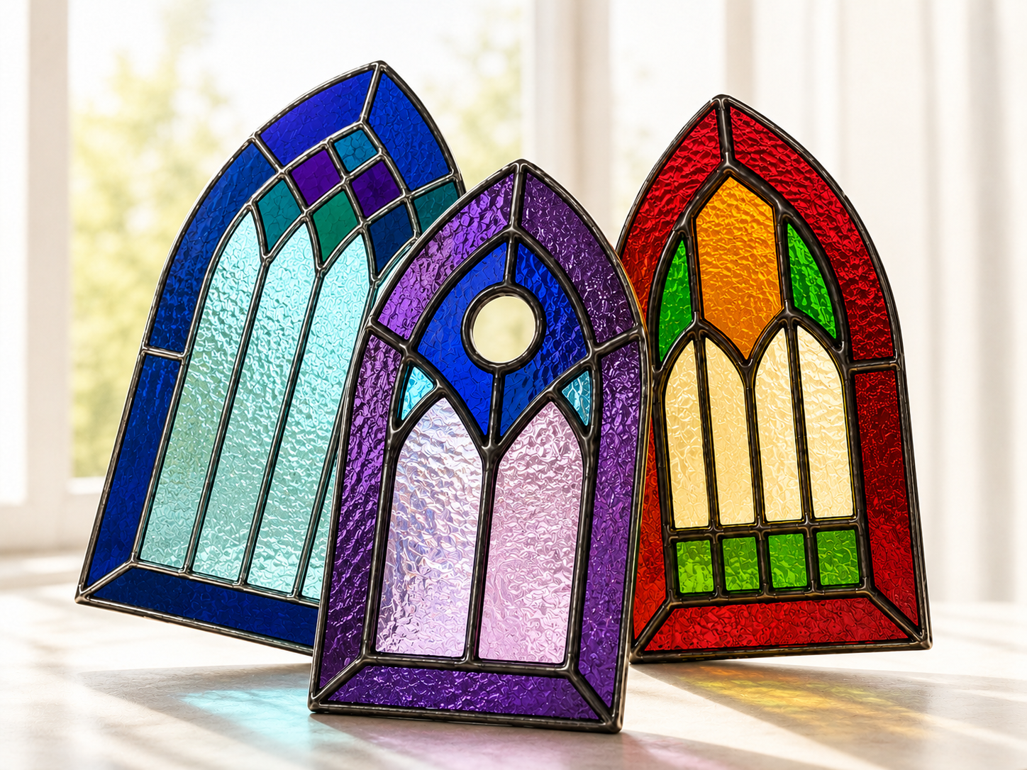 (Monday Evenings) August Stained Glass Level 1:  6:30-8 PM