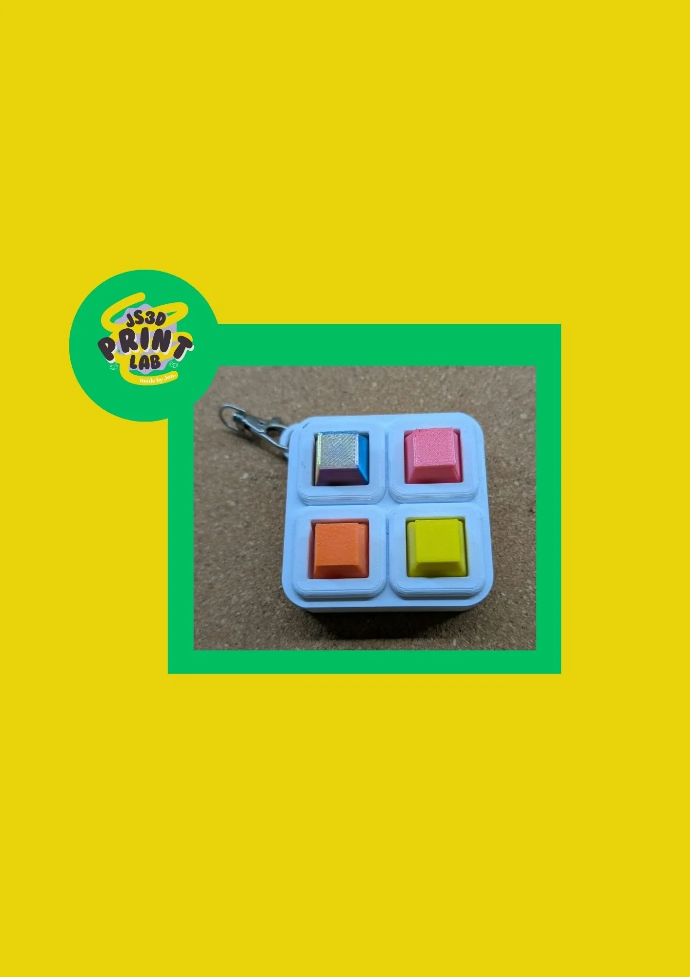 Custom Clicker Board - 4 keys