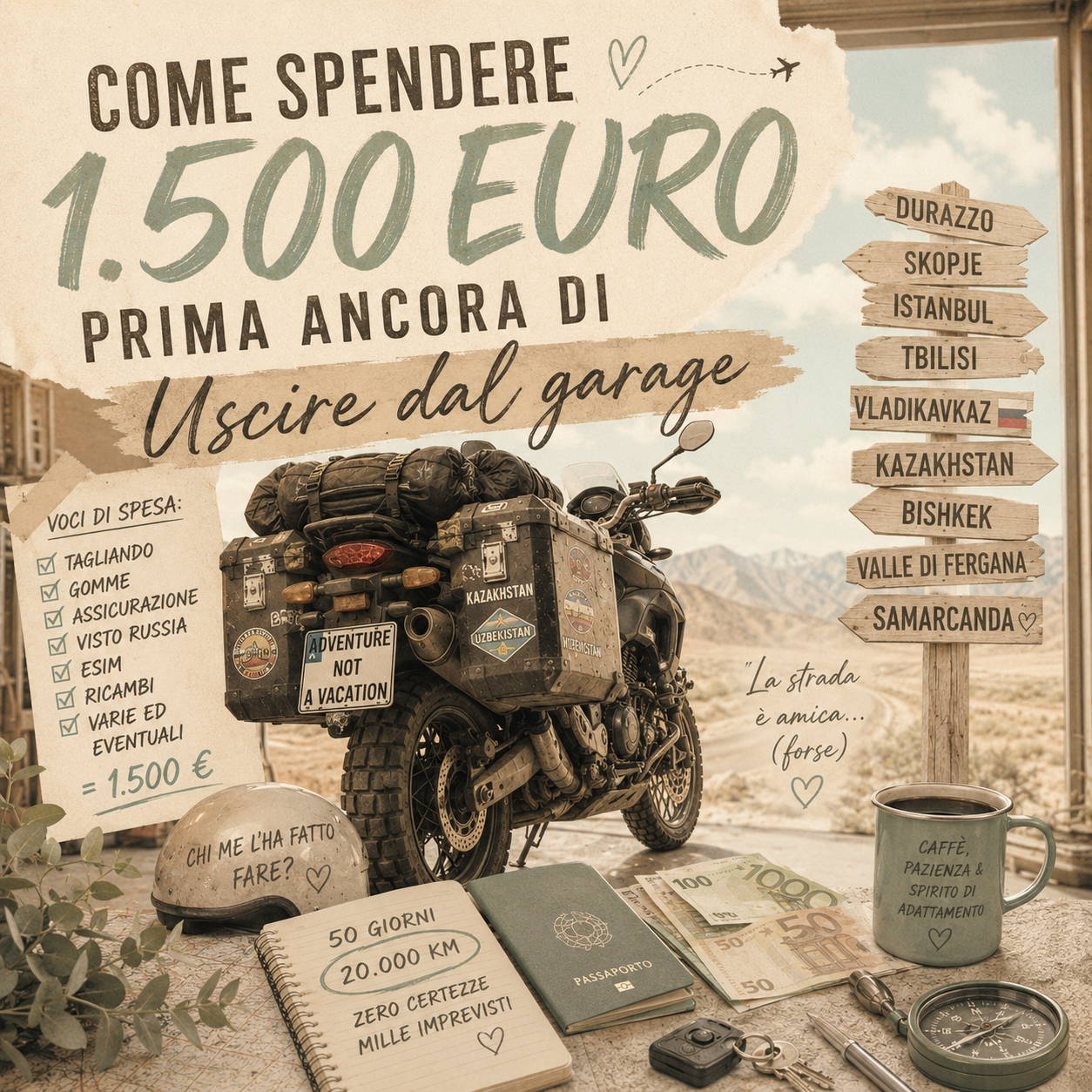 Come spendere 1.500 euro prima ancora di uscire dal garage