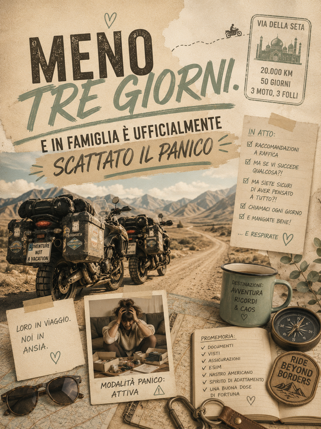 Meno tre. E in famiglia e’ ufficialmente scattato il panico

