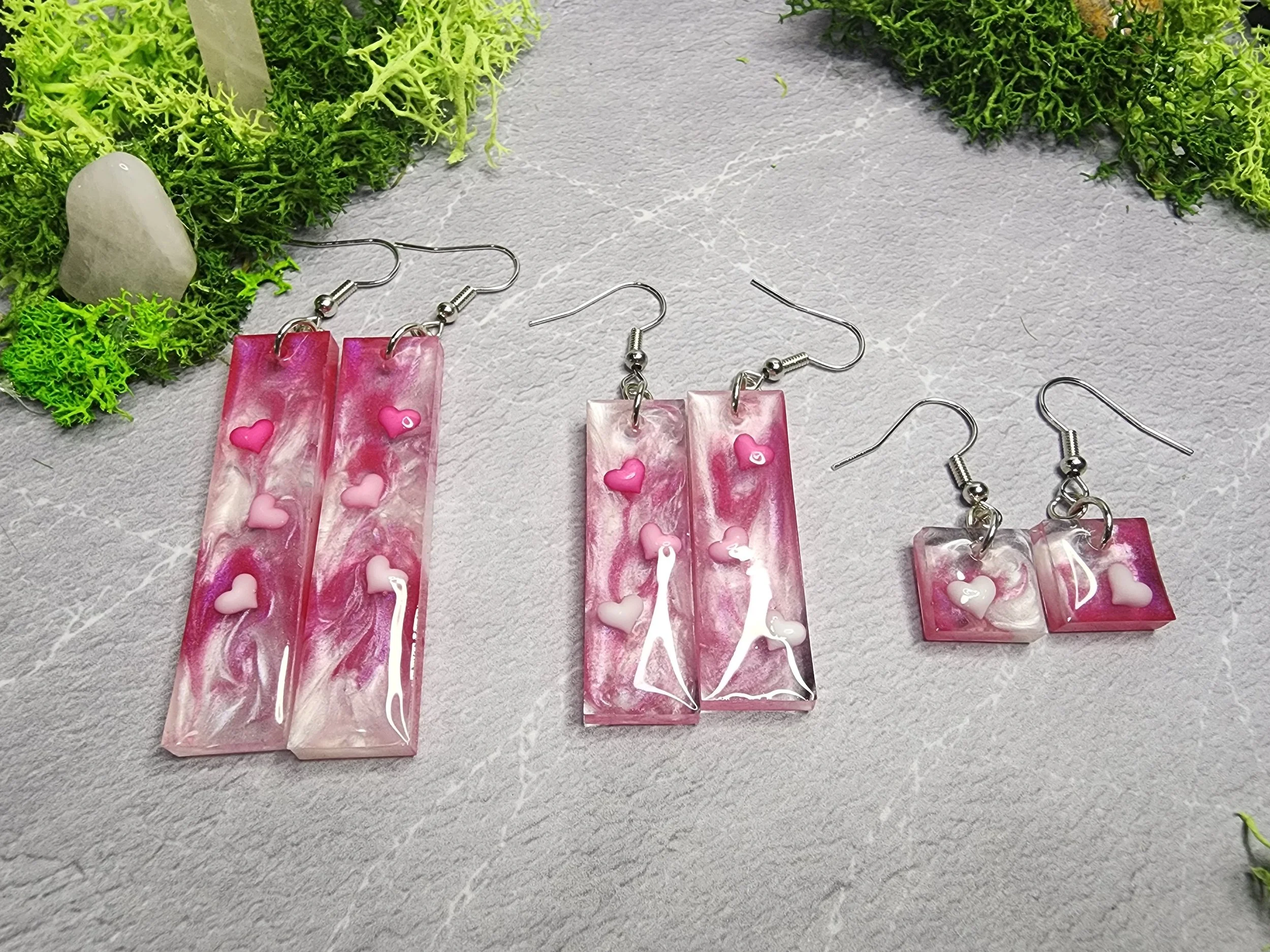Blushing Hearts Earrings