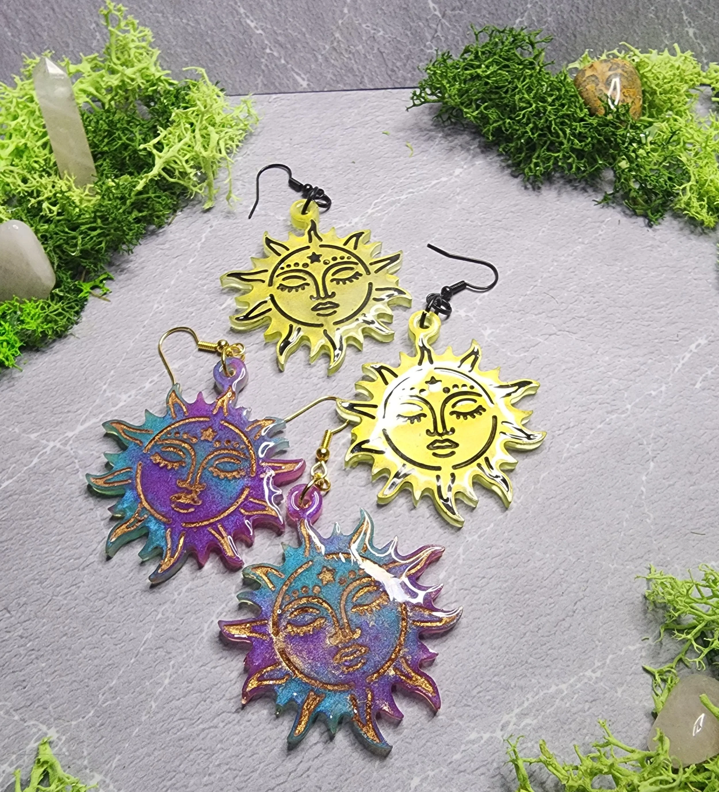 Celestial Sun Earrings