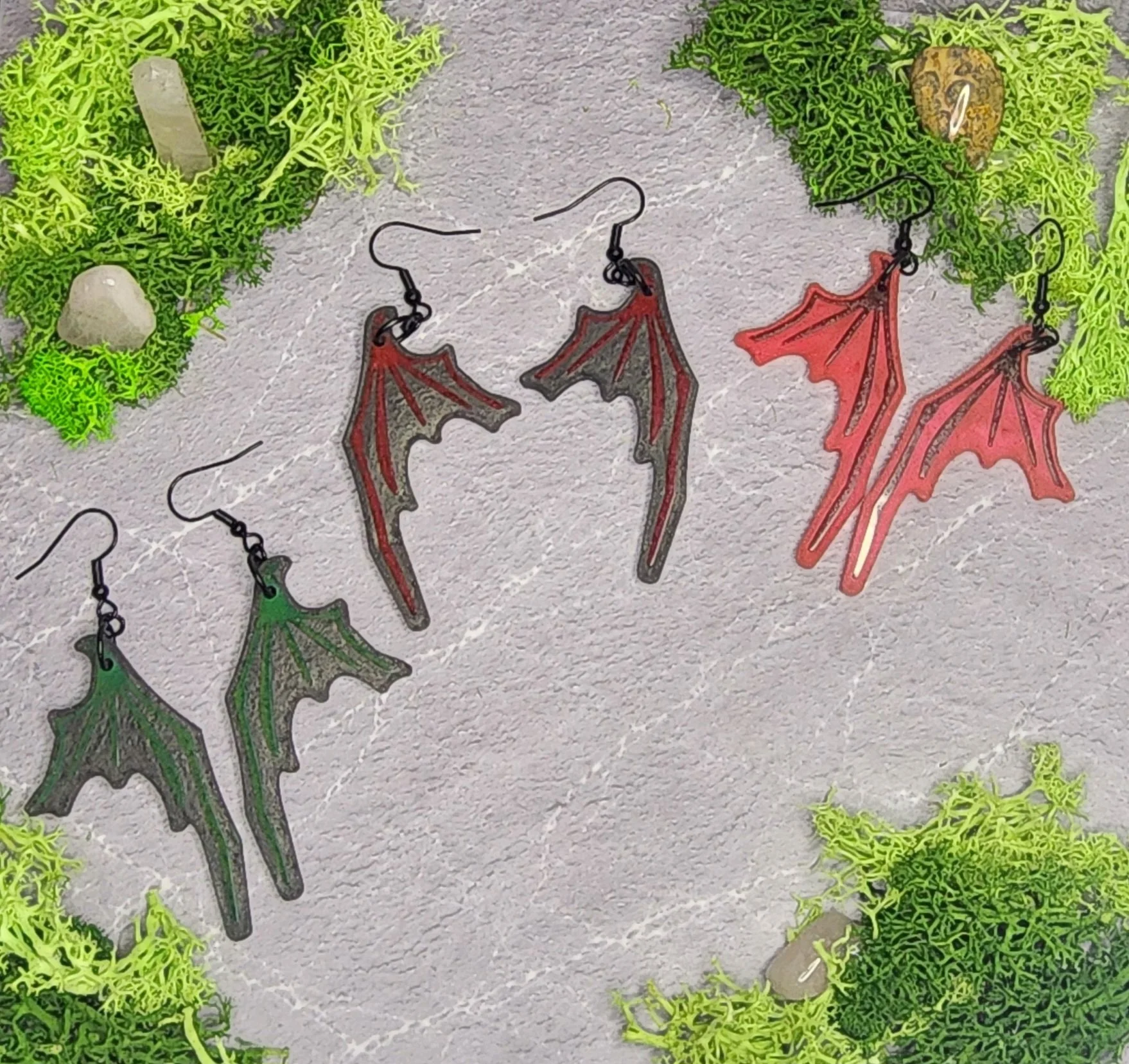 Dragon Wing Earrings