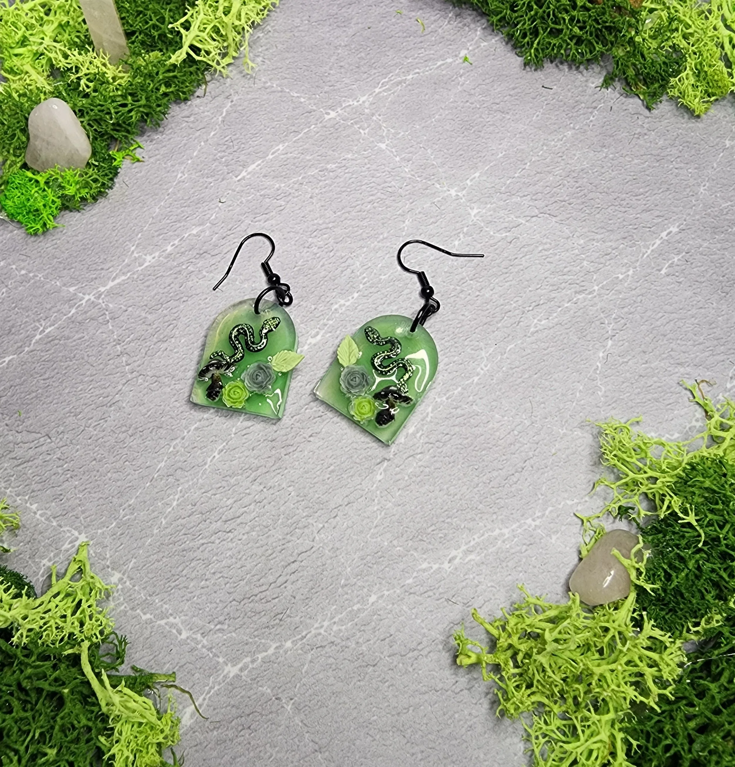 Serpent's Garden Earrings