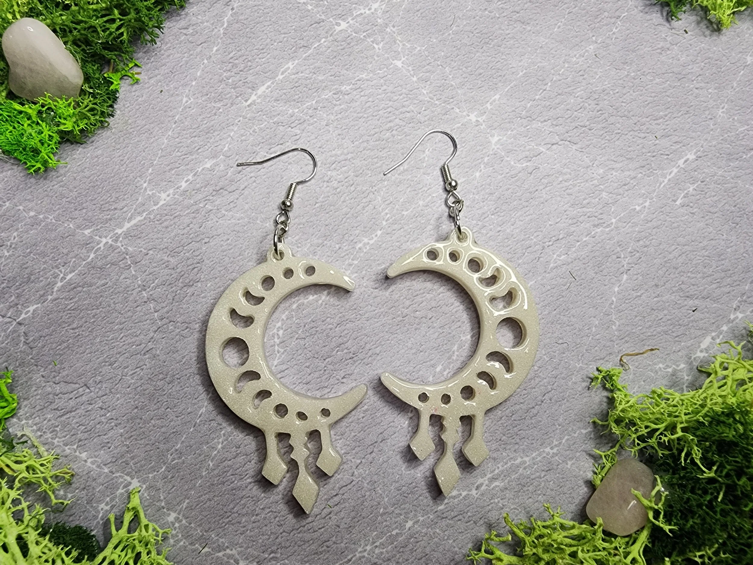 Lunar Eclipse Earrings