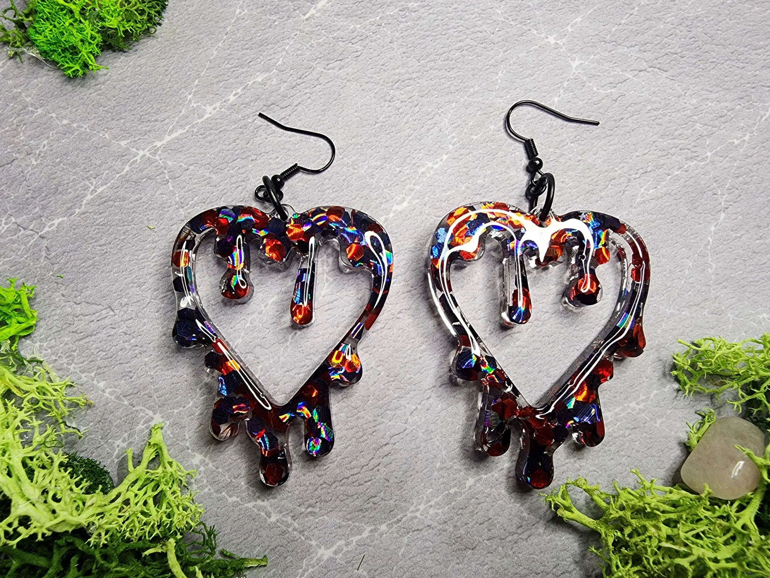 Bleeding Heart Earrings