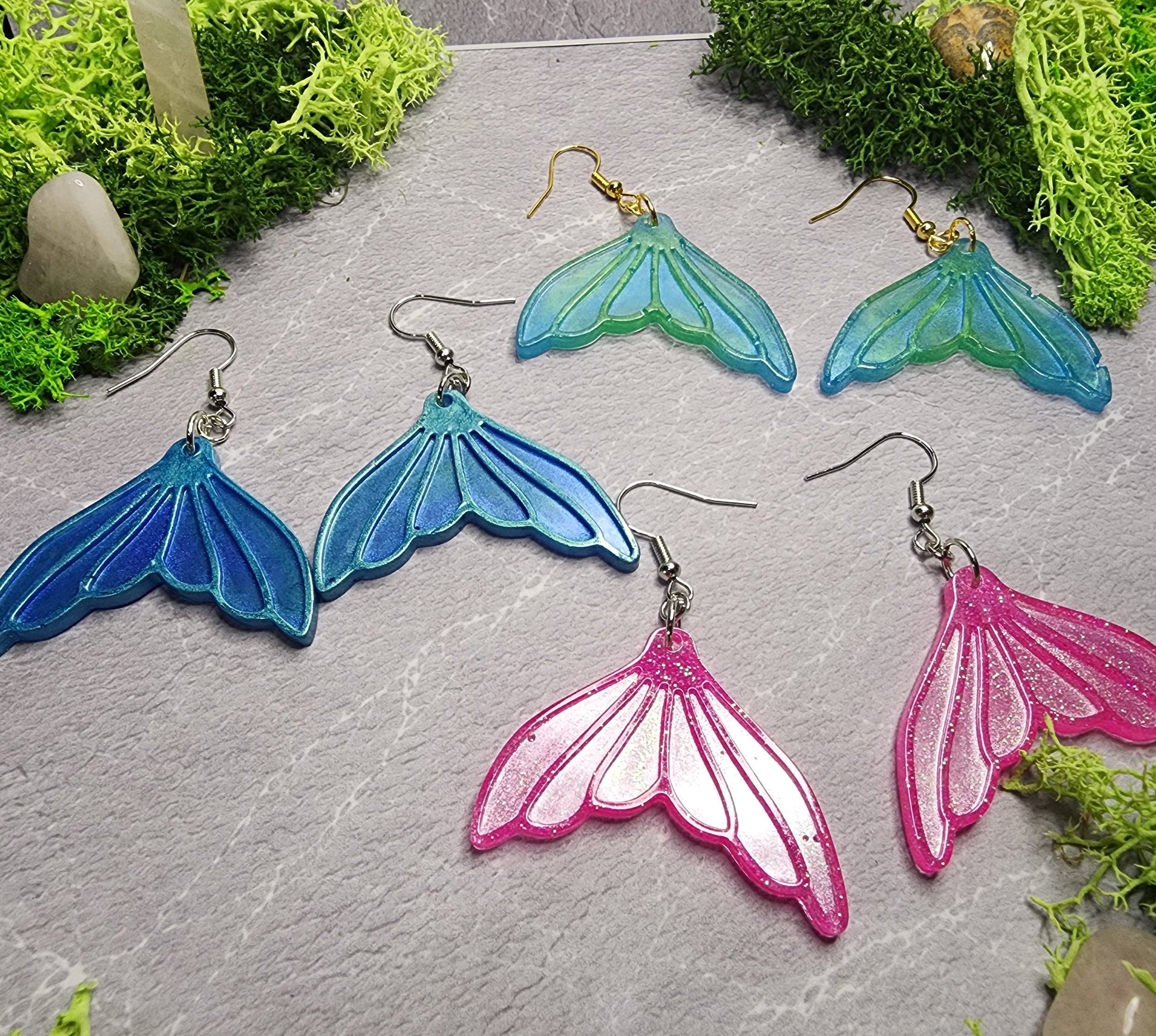Mermaid Tail Earrings