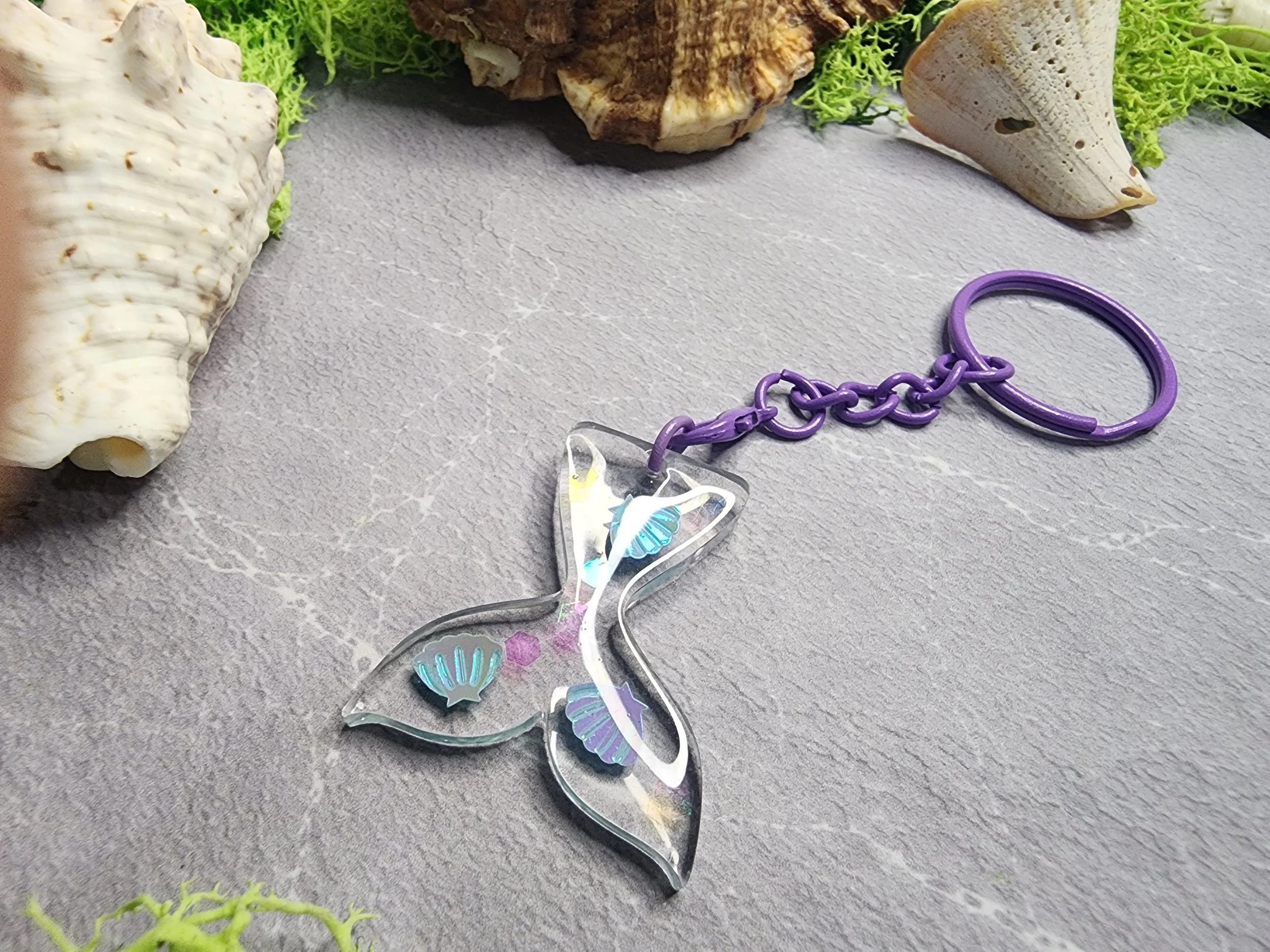 Mermaid Treasure Keychain