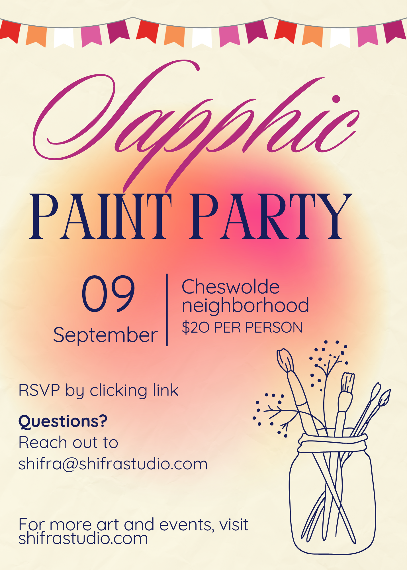 Sapphic Paint Party
