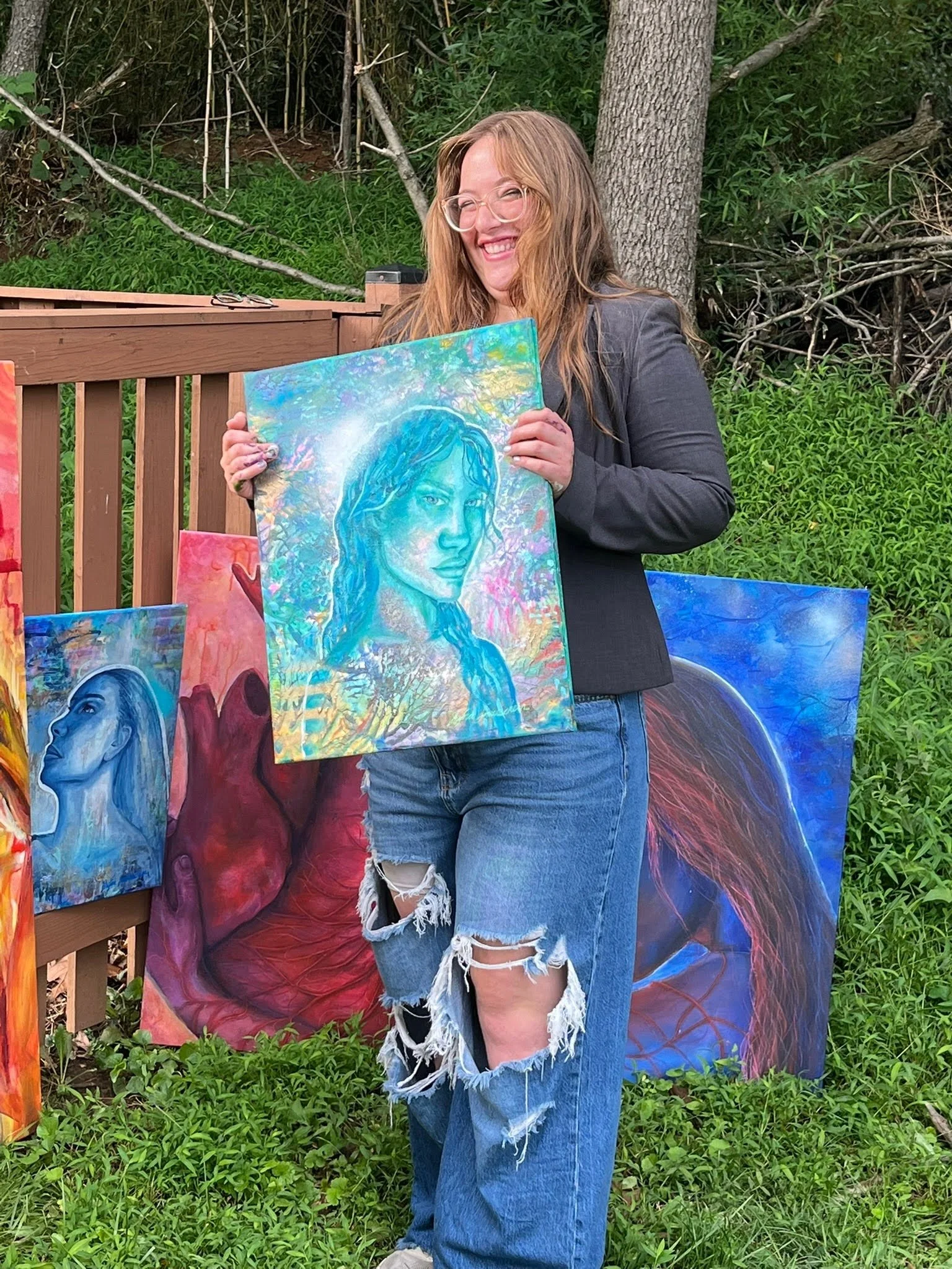 I don't remember what I was laughing about