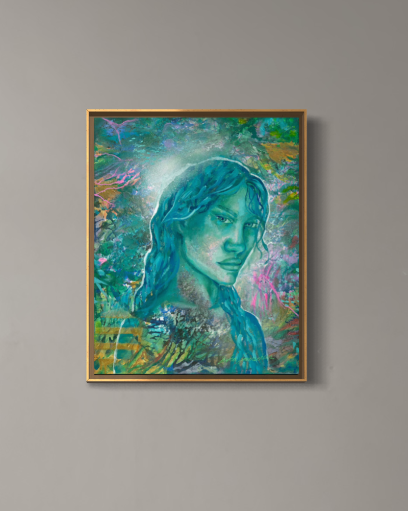 Wisdom Original Painting