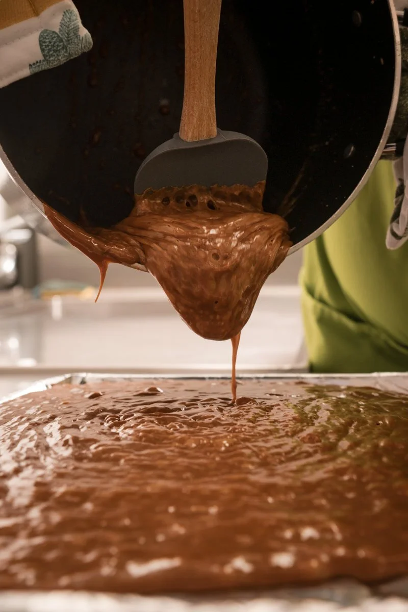Fresh off the stove salted caramel in Carteret County, North Carolina