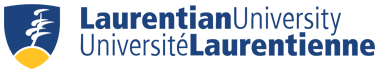 Laurentian University logo with a shield and text