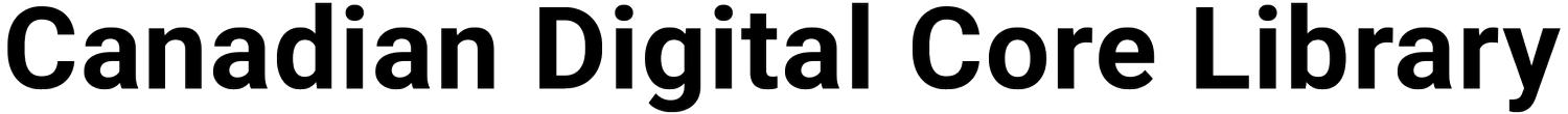 Canadian Digital Core Library