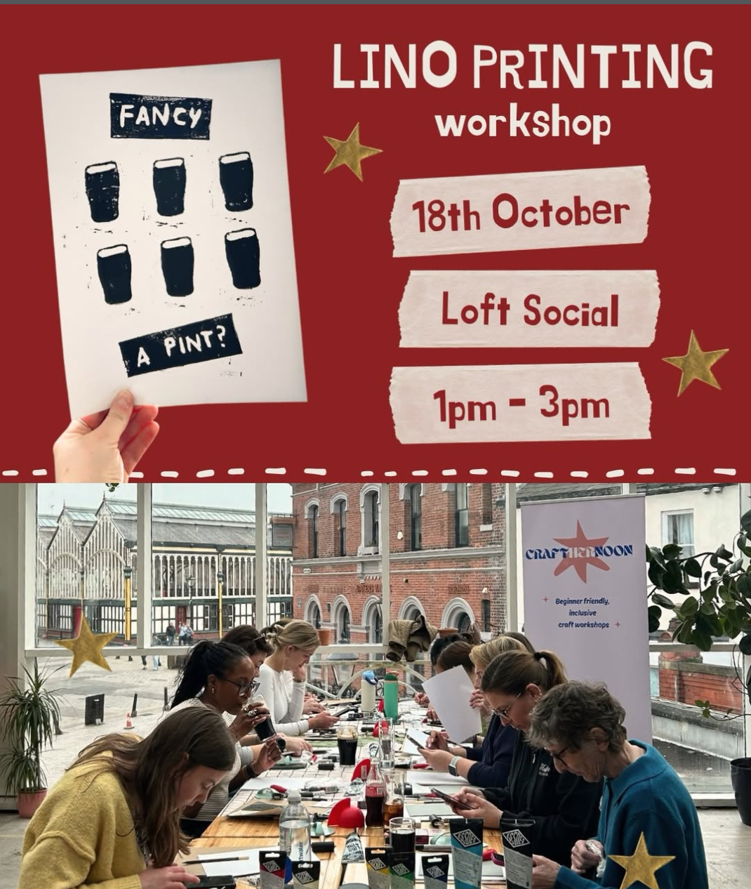 Lino Printing Workshop