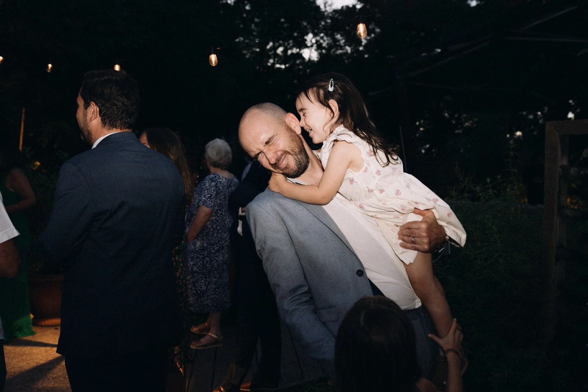 Cocktail d'un mariage père-enfant