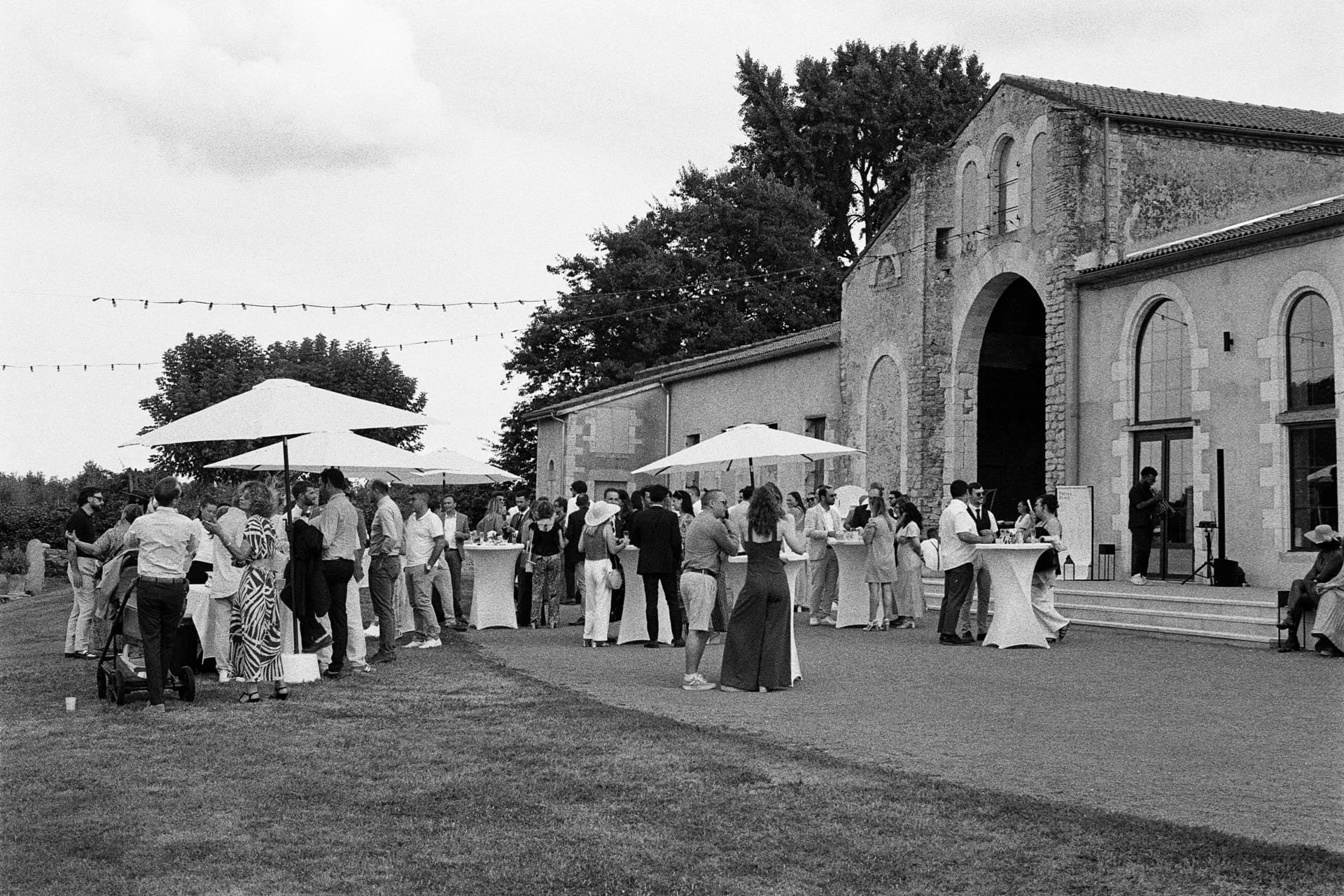 mariage en argentique sur Ilford hp5