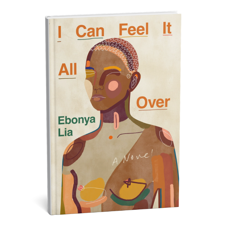 The Cover of I Can Feel It All Over by Ebonya Lia