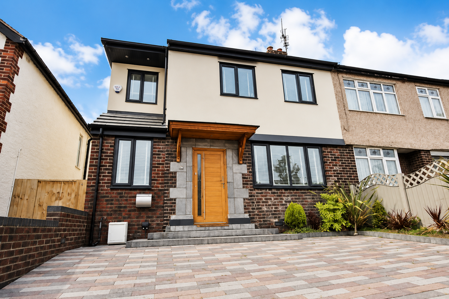 Completed home renovation and extension project in Wirral by Gemini Build & Design