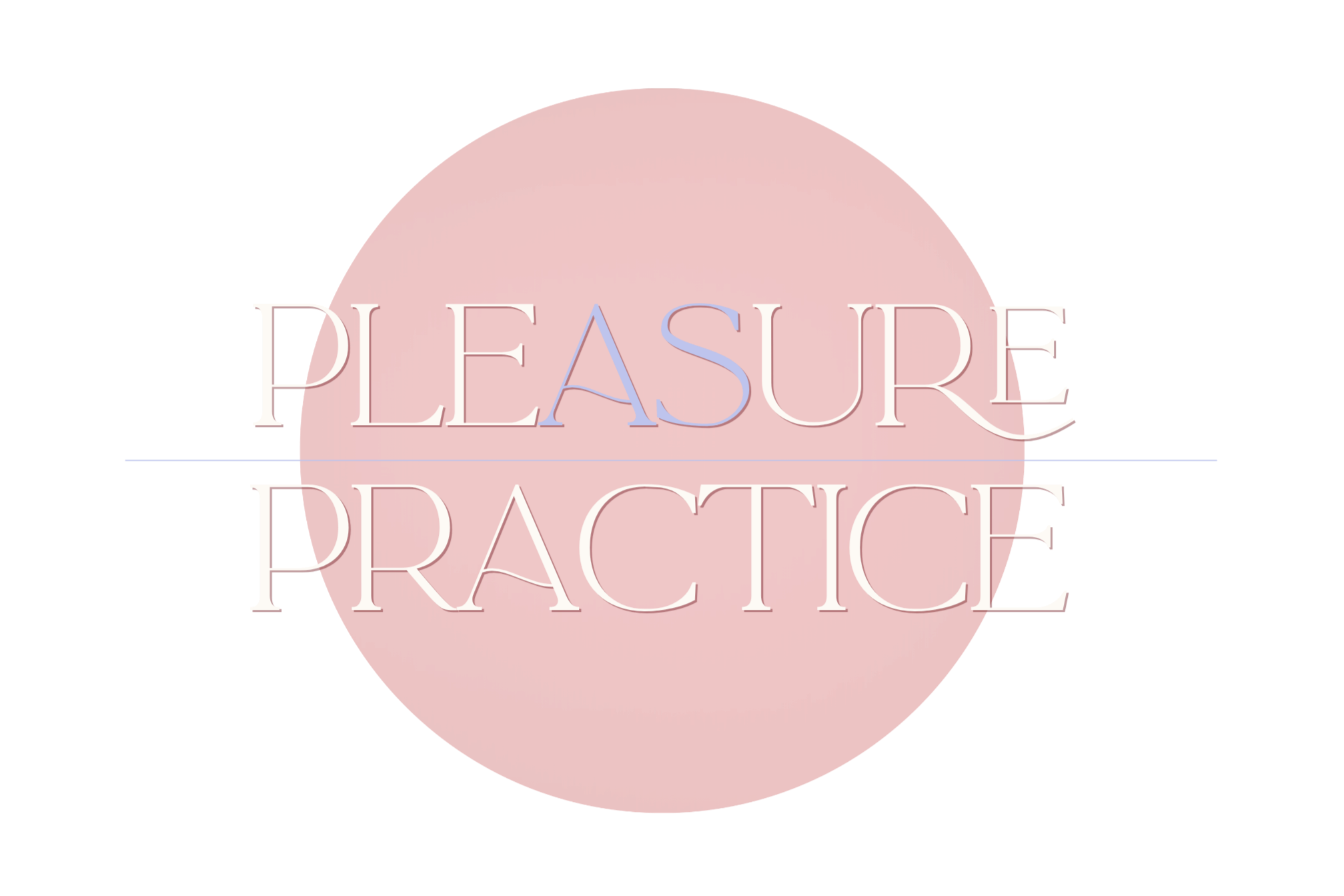 Text that reads 'Please Practice' in front of a red circle on a black background.