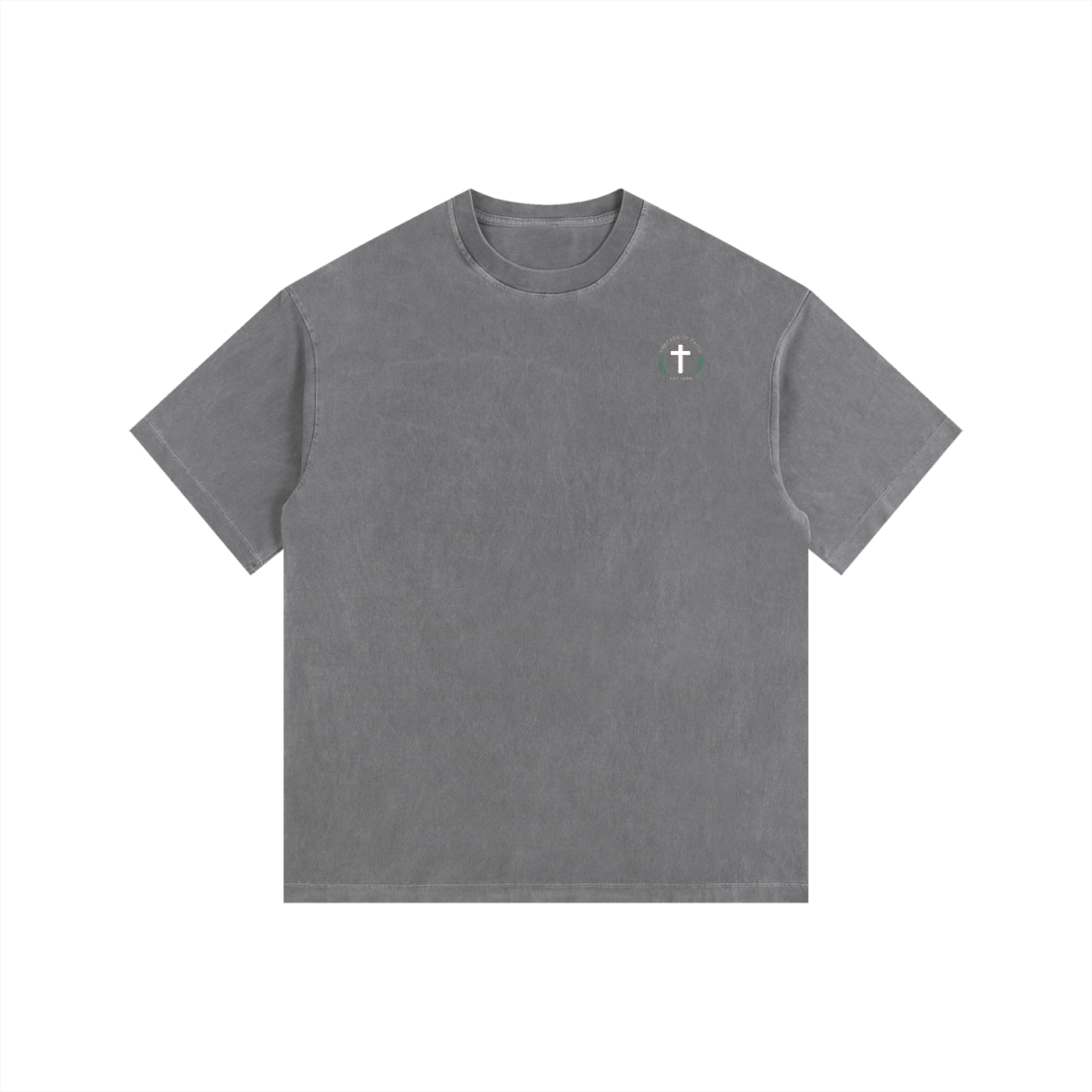 Believe Vintage Washed Oversized Cotton T-Shirt