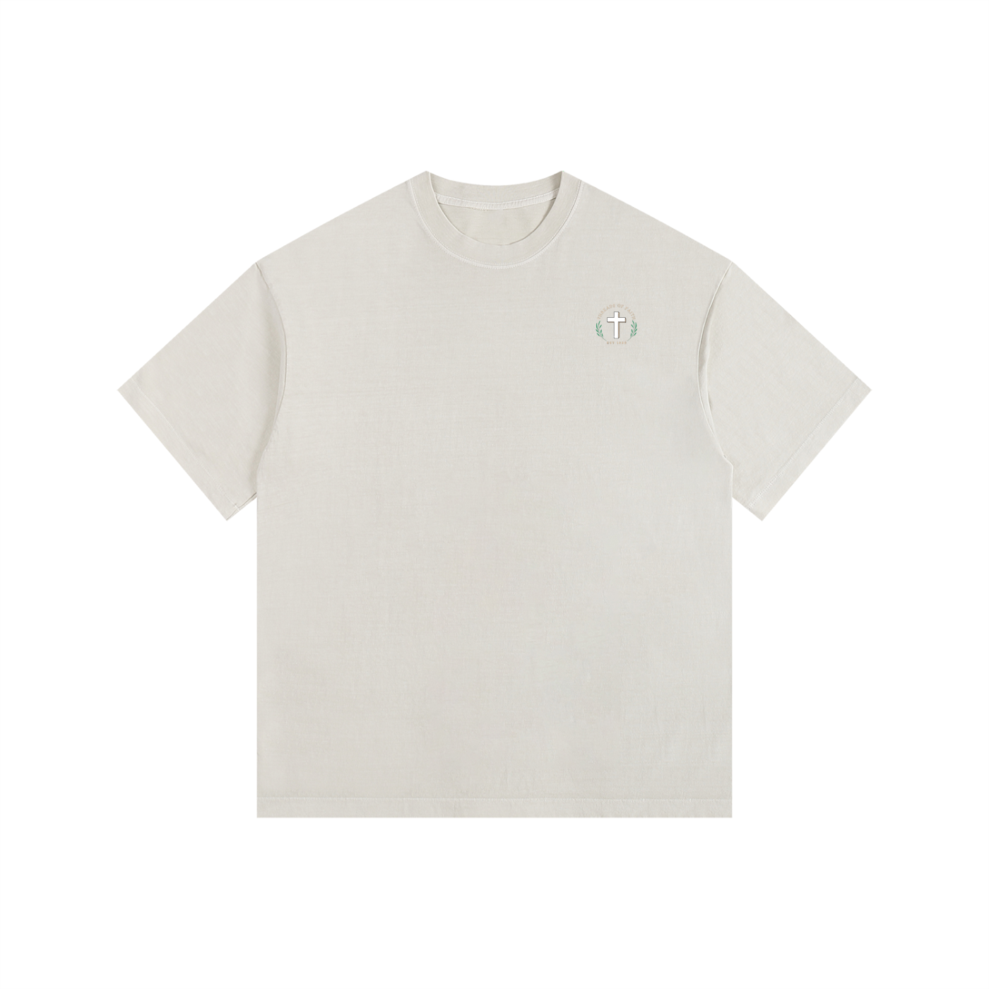 Believe Vintage Washed Oversized Cotton T-Shirt