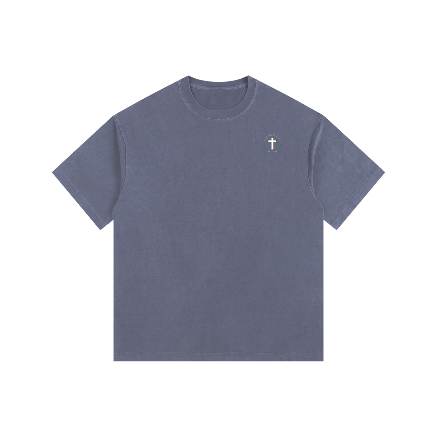 Believe Vintage Washed Oversized Cotton T-Shirt