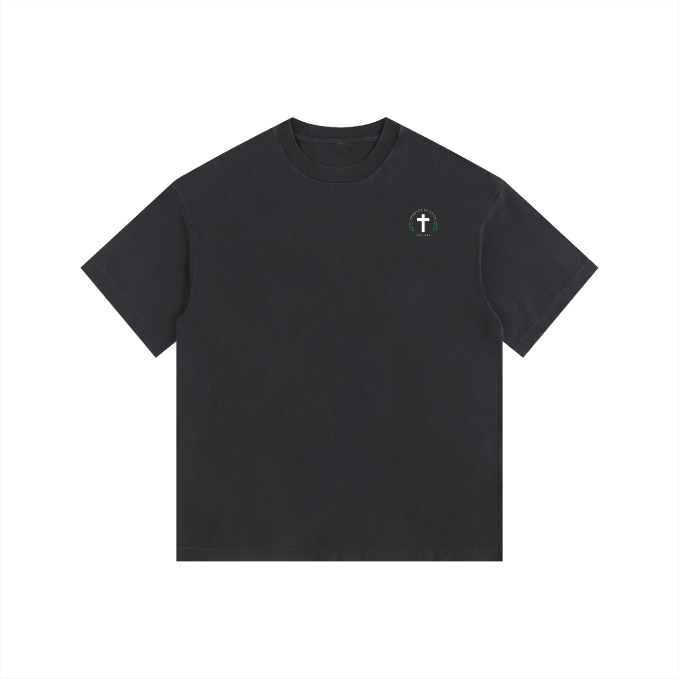 Believe Vintage Washed Oversized Cotton T-Shirt
