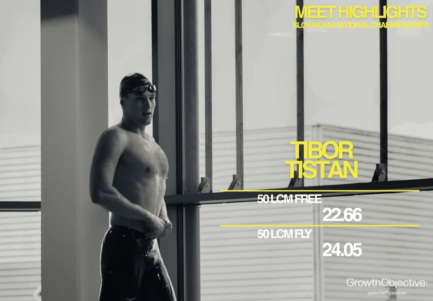 Growth Objective&rsquo;s first international swimmer, @tibor.tistan, started training remotely with GO in March and joined the team in Gothenburg for two weeks leading up to the Slovakian National Championships.

Unfortunately, Tibor sustained an inj