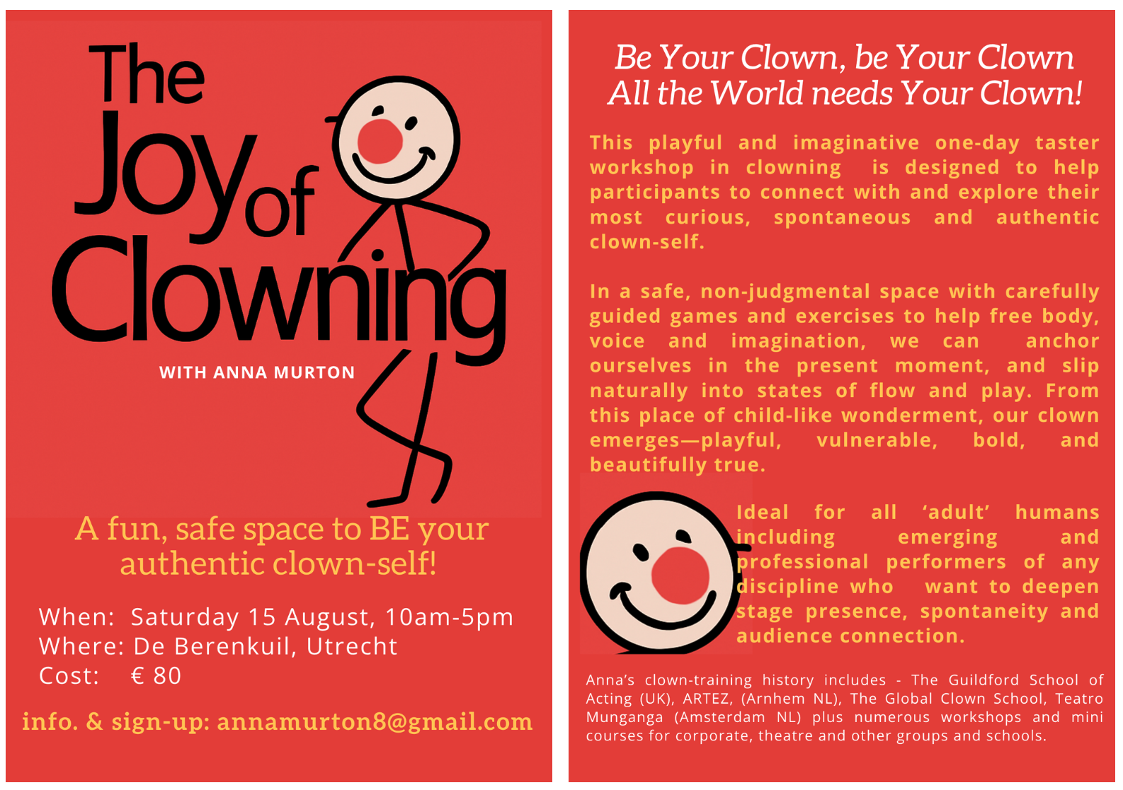 The Joy of Clowning