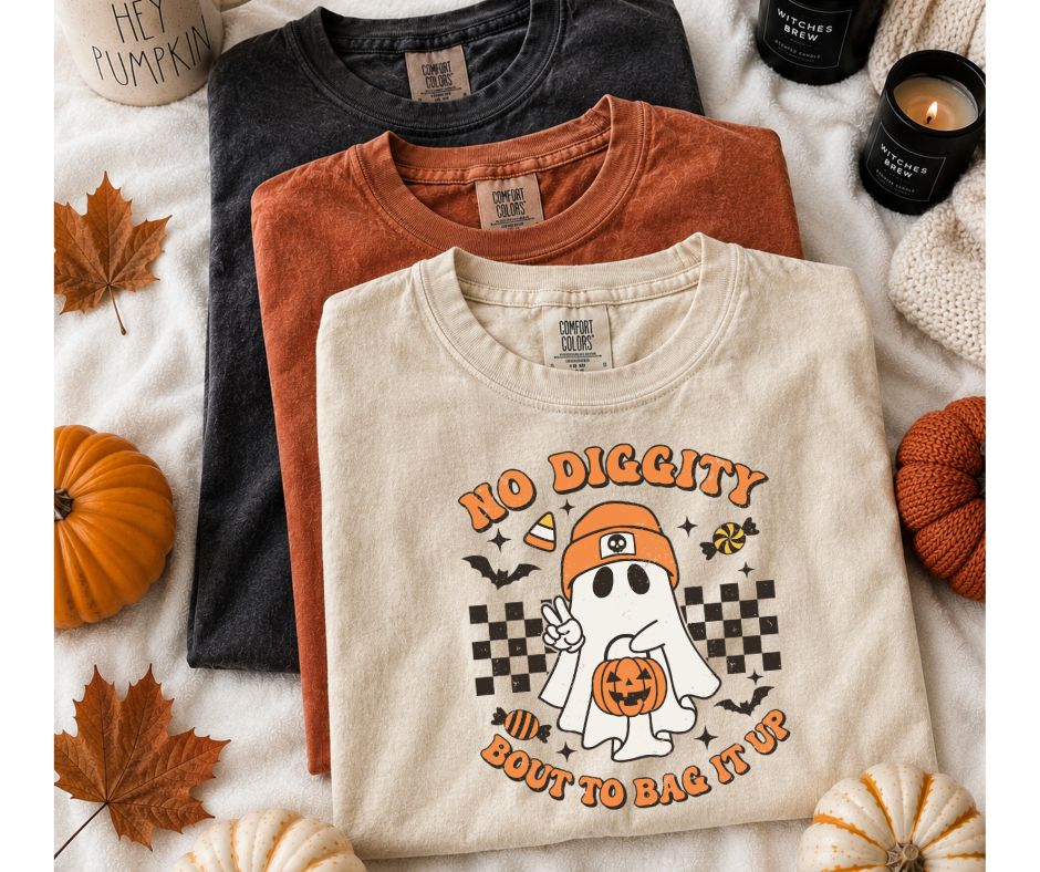 No Diggity Ghost Graphic T