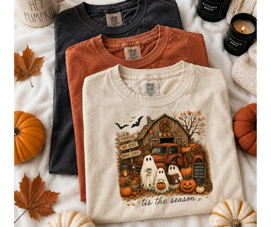 Tis' the season Ghost Graphic T